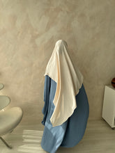 Load image into Gallery viewer, Khimar -  Medium- Crepe  -  Ivory
