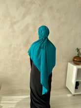 Load image into Gallery viewer, Khimar -  Medium- Crepe  -  Dark Teal
