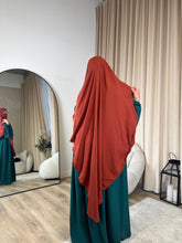 Load image into Gallery viewer, Khimar -  Crepe  -  Rust
