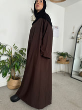 Load image into Gallery viewer, Classic winter Abaya Dress
