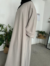 Load image into Gallery viewer, Classic winter Abaya Dress
