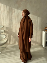 Load image into Gallery viewer, Two Piece Jilbab - Prayer set - Crepe
