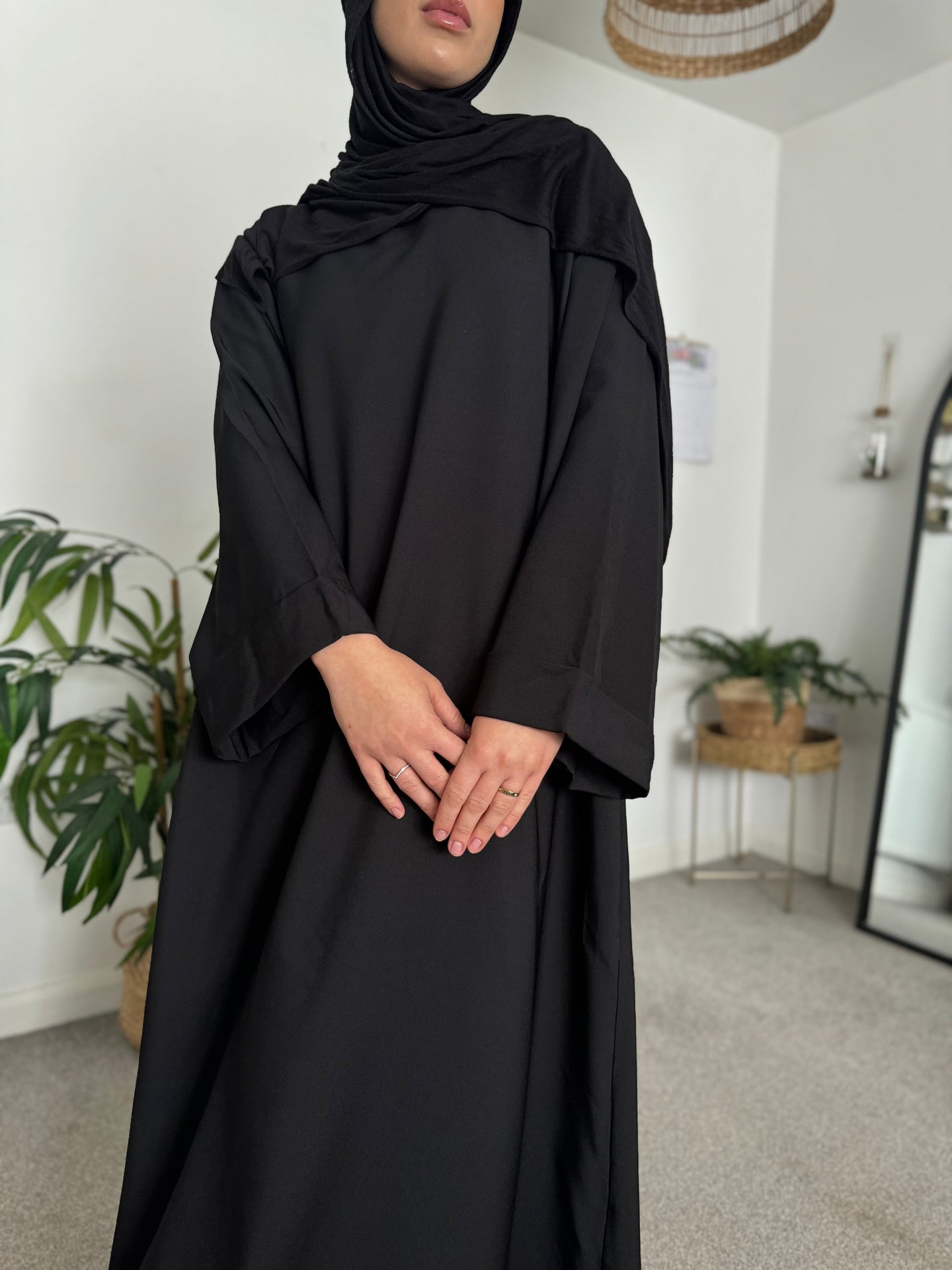 Classic winter Abaya Dress