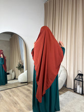 Load image into Gallery viewer, Khimar -  Crepe  -  Rust
