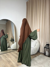 Load image into Gallery viewer, Khimar medium -  Crepe  -  Cocoa
