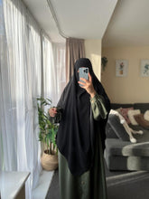 Load image into Gallery viewer, Khimar -  Crepe  -  Black
