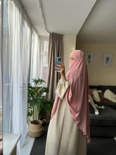 Load image into Gallery viewer, Khimar -  Crepe  -  Soft Pink
