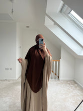 Load image into Gallery viewer, Khimar -  Crepe  -  Cocoa
