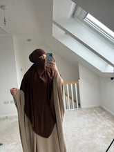 Load image into Gallery viewer, Khimar -  Crepe  -  Cocoa
