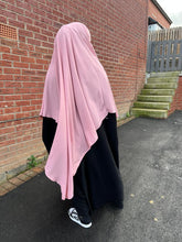 Load image into Gallery viewer, Khimar -  Crepe  -  Soft Pink
